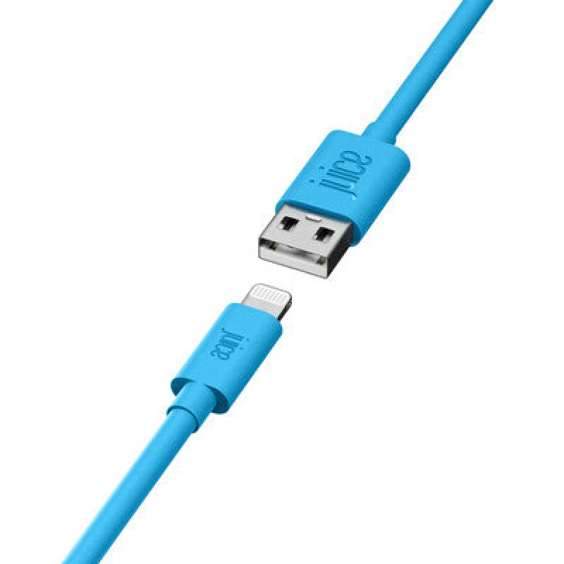 Image of Juice Juice JUI-CABLE-LIGHT-2M-RND-ECO-AQA Blue JUICBLLGT2MRNDECOAQA