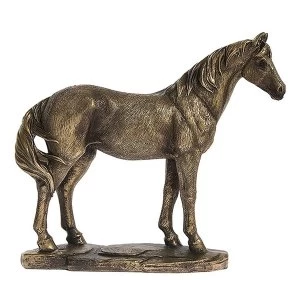 Image of Reflections Bronzed Horse Figurine By Lesser & Pavey