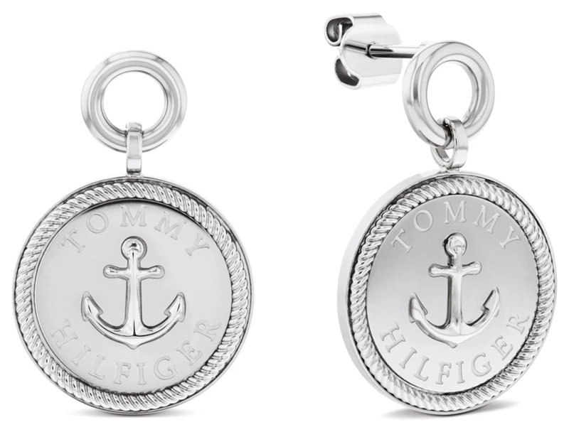 Image of Tommy Hilfiger 2781031 Nautical Charms Silver Anchor Jewellery