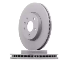 Image of ATE Brake disc 24.0126-0187.1 Brake rotor,Brake discs OPEL,CHEVROLET,VAUXHALL,Astra K Sports Tourer (B16),Astra K Schragheck (B16)