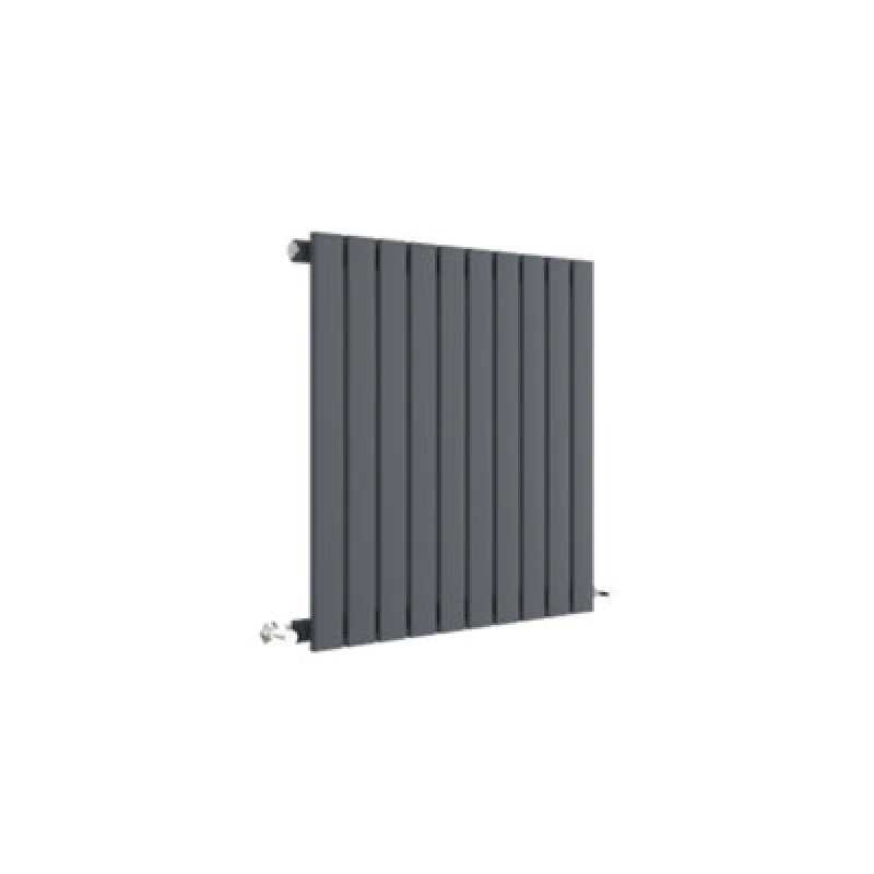 Image of Aspire Aspire - Hudson Reed Sloane Single Designer Horizontal Radiator 600mm h x 586mm w - Anthracite PWHLA55