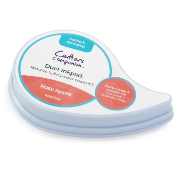 Image of Crafter's Companion Duet Hybrid Ink Pad Red Rosy Apple