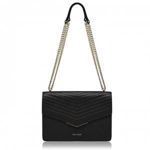 Image of Ted Baker Beckeey Crossbody Quilted Bag - black