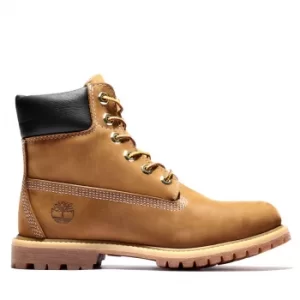 Image of Womens Timberland Premium 6" Waterproof Boots In Brown, Size 7