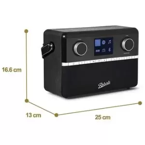 Image of Roberts STREAM94LBK DAB DAB FM Wi Fi Internet Radio in Black