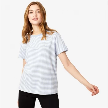 Image of Jack Wills Endmoor Boyfriend T-Shirt - Blue Stripe