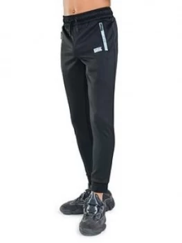 Image of Rascal Distorted Grid Jogger Pant - Black