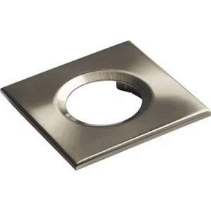 Image of KnightsBridge Traditional IP65 Square Fire Rated Bezels for FireKnight - Brushed Chrome