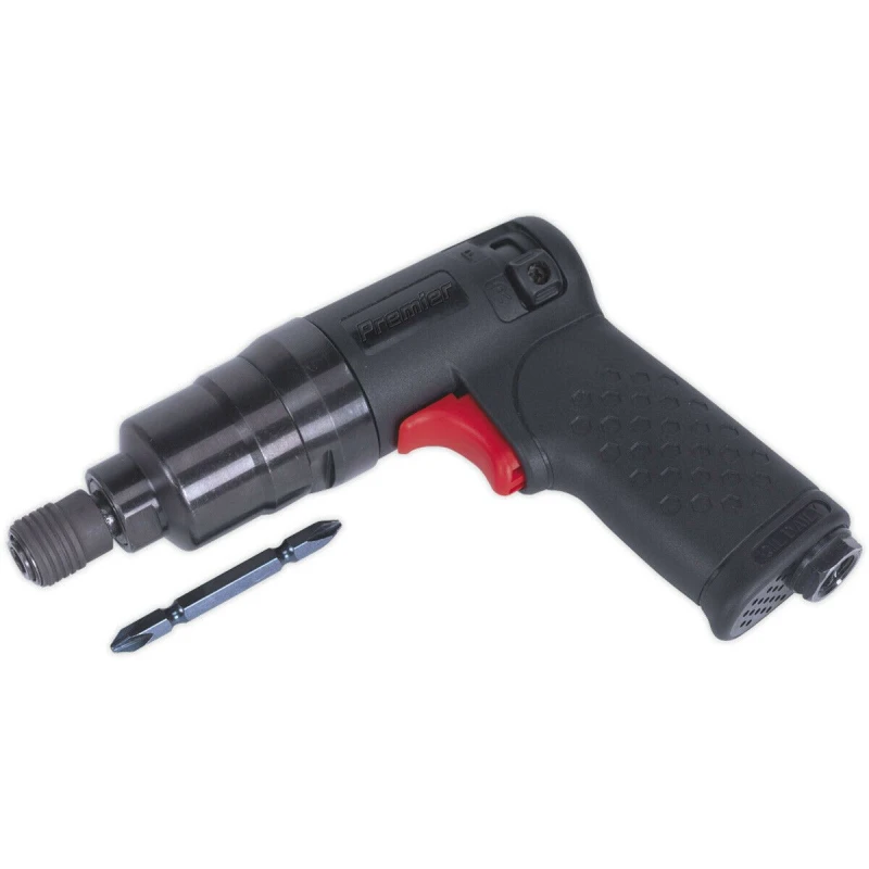 Image of Loops Pistol Grip Reversible Mini Air Screwdriver - 1/4" BSP - High Torque Production Multi