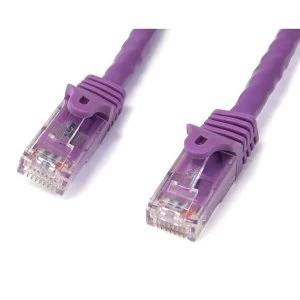Image of StarTech 10 feet Snagless Cat6 UTP Patch Cable ETL Verified Purple