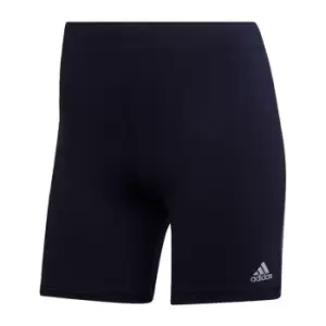 Image of adidas Run Icons Short Tights Womens - Blue