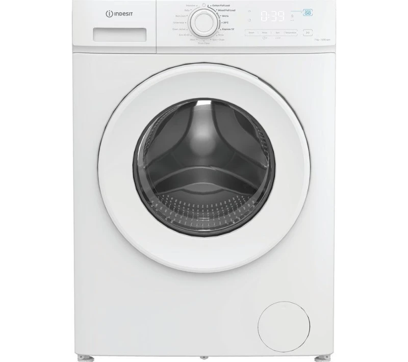 Image of Indesit My Time IMA 762 MY TIME UK 7kg Washing Machine with 1200 rpm - White - A Rated