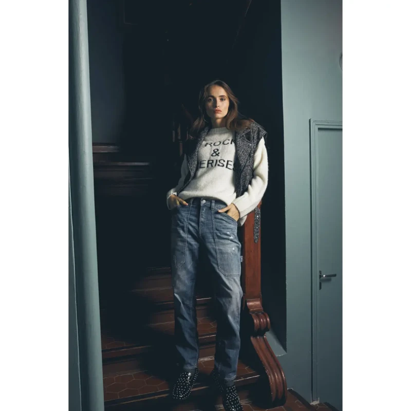 Image of Le Temps des cerises Womens jeans Le Temps des cerises Union Bleu Female 25