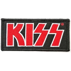 Image of KISS - Red Logo Standard Patch