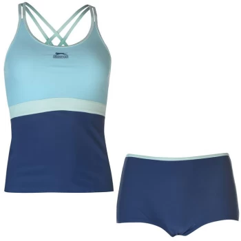 Image of Slazenger Tankini Set Ladies - Blue