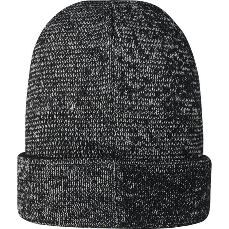 Image of Elevate Mens Rigi Reflective Beanie in Black Male One Size