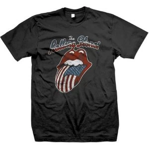 Image of The Rolling Stones - Tour of America '78 Unisex Small T-Shirt - Black