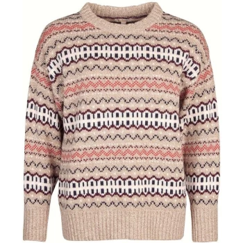 Image of Barbour Reedley Knitted Jumper - Sand Dune