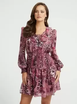 Image of Guess Paisley Print Dress