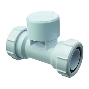 Image of McAlpine Ventapipe 25 Air Admittance Valve with integral 1 12" Multifit Tee VP3