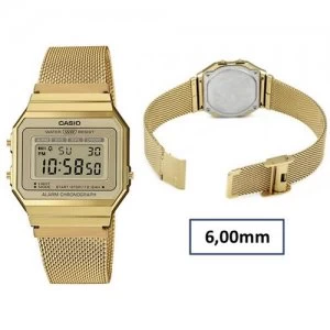 Image of Casio Unisex Gold Plated Watch - A700WEMG-9AEF
