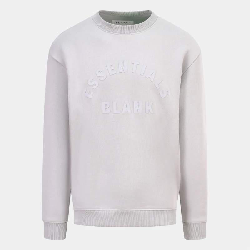 Image of Blank Essentials Arch Sweatshirt Flat Grey male Large