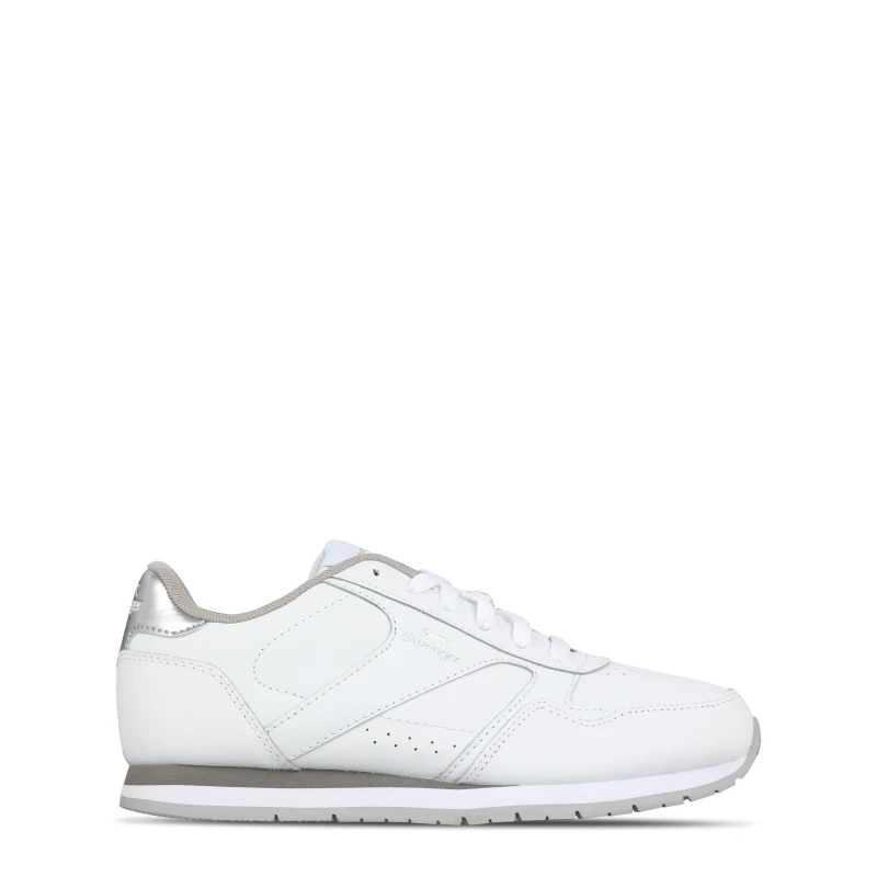 Image of Slazenger Classic Trainers Ladies White/Silver female 3 (36)