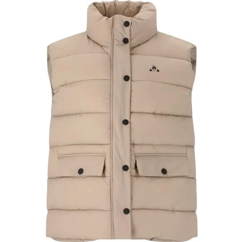 Image of Whistler Womens Whistler Amaretto Puffer Vest Beige Female 42