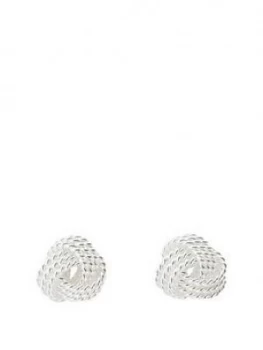 Image of The Love Silver Collection Knot Studs