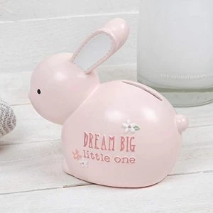 Image of Petit Cheri Bunny Rabbit Money Box - Pink