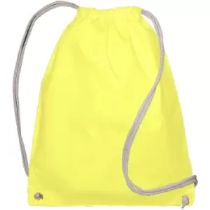 Image of Jassz Bags Drawstring Backpack (One Size) (Buttercup) - Buttercup