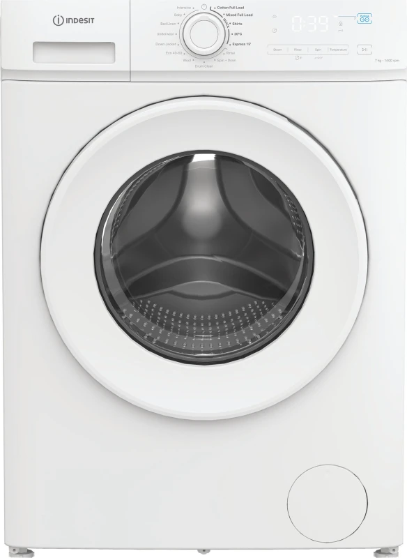 Image of Indesit My Time IMA 764 MY TIME UK 7kg Washing Machine with 1400 rpm - White - A Rated