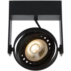 Image of Lucide GRIFFON - Ceiling Spotlight - LED Dim to warm - GU10 - 1x12W 2200K/3000K - Black