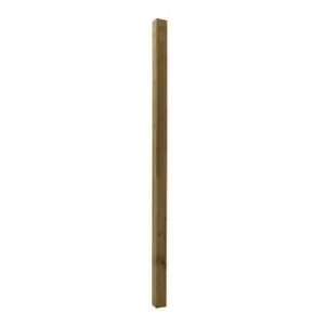 Image of Uc4 Timber Green Square Fence Post (H)2.1M (W)75mm, Pack Of 4