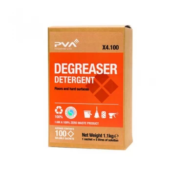 Image of PVA Degreaser Detergent Sachets Pack of 100 PVAA4-100