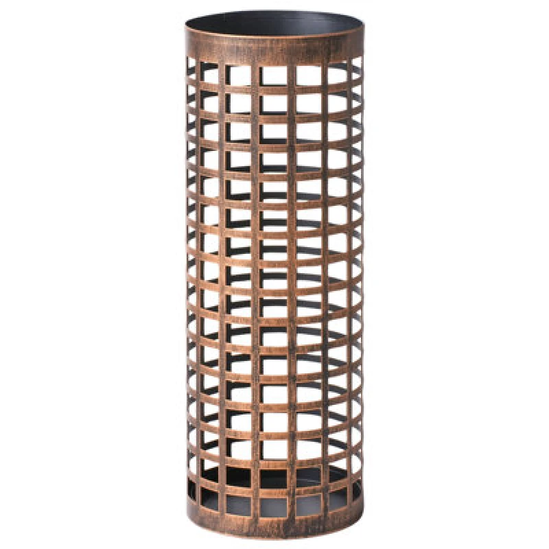 Image of Beliani Umbrella Stand Malabo Metal Copper