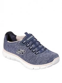 Image of Skechers Empire See Ya Trainer - Navy, Size 8, Women