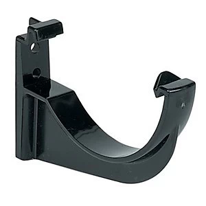Image of FloPlast RKM1B Miniflo Gutter Fascia Brackets - Black Pack of 2