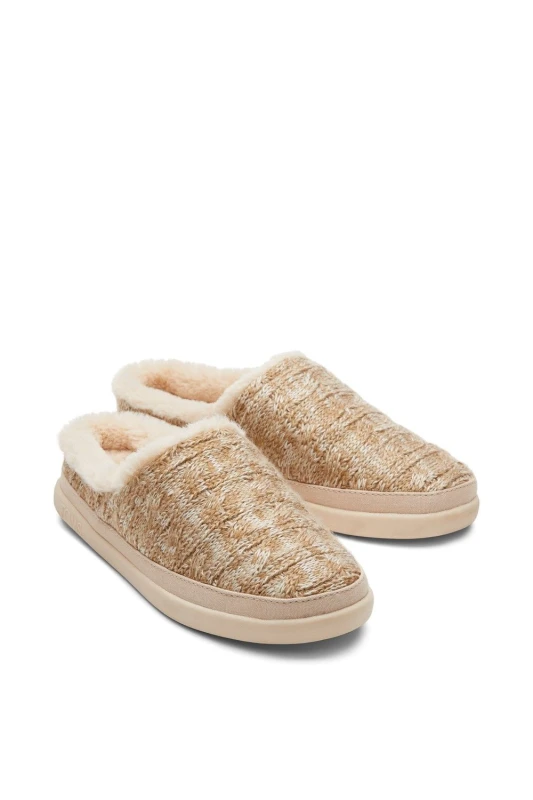 Image of TOMS 'Sage' Mule Ladies Slippers Tan female