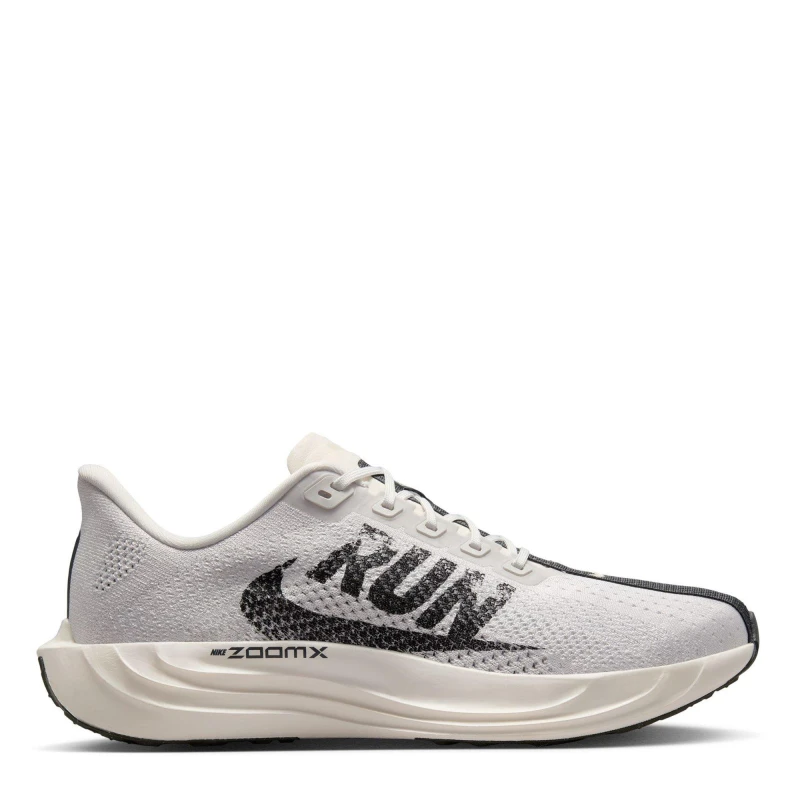 Image of Nike Pegasus Plus Trainers Mens Platinum/Black male 7 (41)