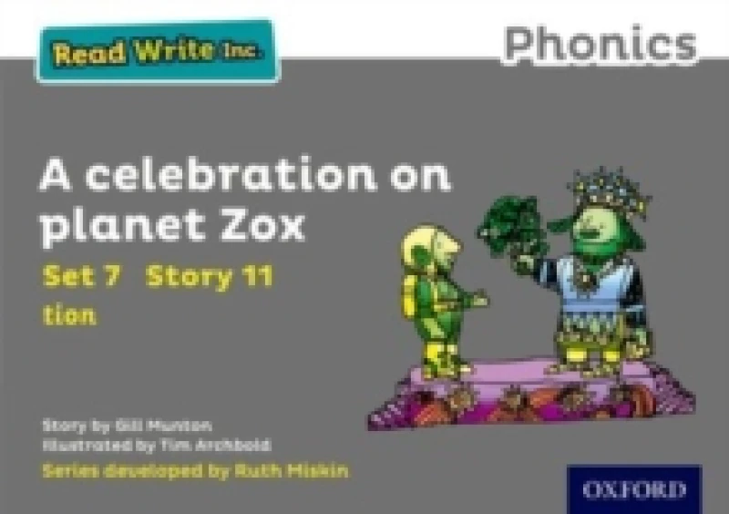 Image of Read Write Inc. Phonics: A Celebration on Planet Zox (Grey Set 7 Storybook 11) Paperback / softback