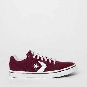 Image of Converse Wine Red 'El Distrito 2.0' Canvas Low Top Trainers - 10