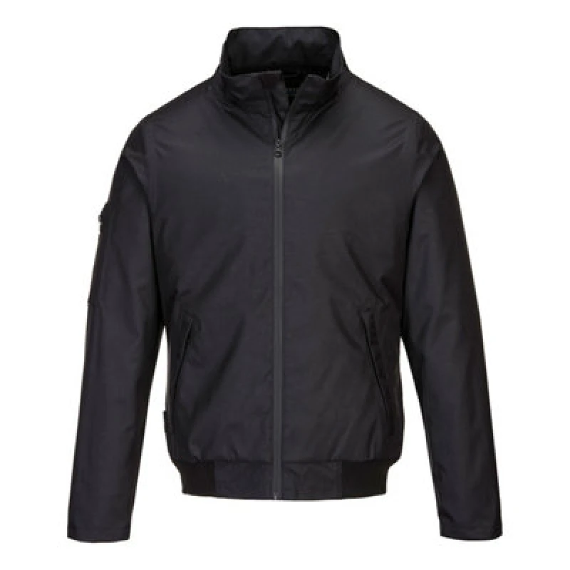 Image of Portwest KX3 Bomber Jacket KX361BKRM Colour: Black