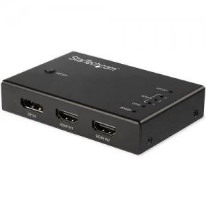 Image of 4PT HDMI Video Switch 3x HDMI and 1x DP