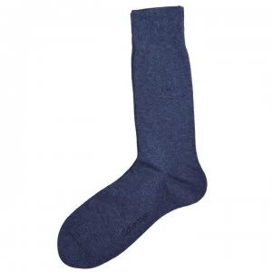 Image of Calvin Klein Signature Socks - Denim Hthr 522