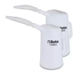 Image of Beta Tools 1758R 5L Liquid Container with Removable Flexible Spout 017580205