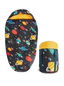 Image of Silentnight Camping Collection Kids Sleeping Bag - Space - Single