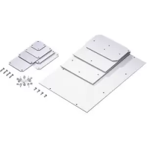 Image of Rittal PK 9550.000 Mounting plate Phenolic paper Grey-white (RAL 7035)