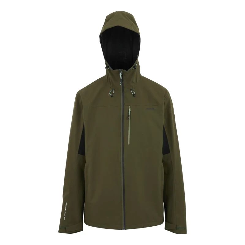 Image of Regatta Regatta Men 'Birchdale' Waterproof Shell Jacket in Green Size: 5X-Large Green 5XL Male 5063516130956