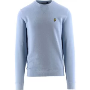 Image of Lyle and Scott Light Blue Crew Neck Sweatshirt